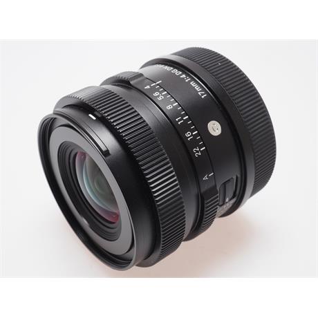 Sigma 17mm F4 DG DN Contemporary - L Mount thumbnail