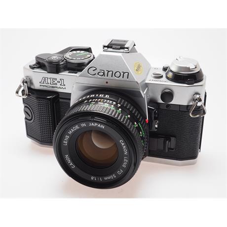 Canon AE1P Chrome + 50mm F1.8 thumbnail