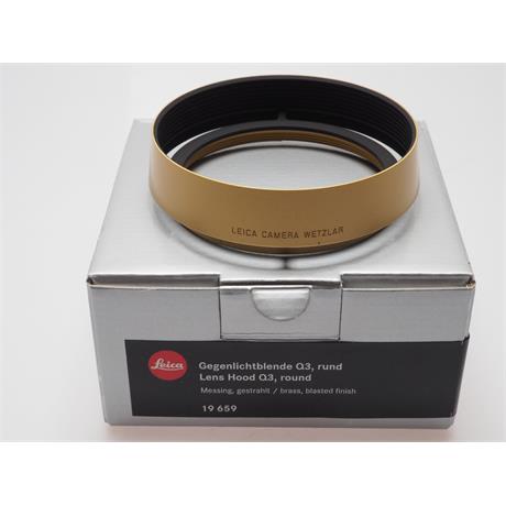 Leica Lens Hood Q2 / Q3 - Brass 19659 thumbnail
