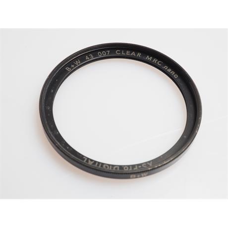 B+W 43mm 007 Clear MRC Nano thumbnail