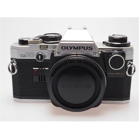 Olympus OM10 Chrome Body + Manual Adapter thumbnail