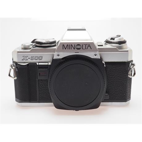 Minolta X500 Chrome Body Only thumbnail