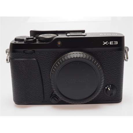 Fujifilm X-E3 Body Only - Black thumbnail