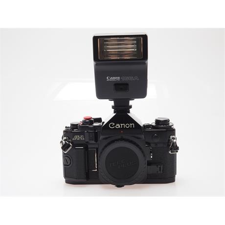 Canon A1 Black + 166A Speedlite thumbnail