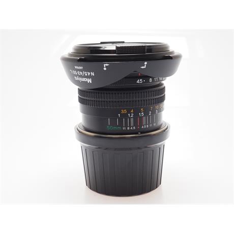 Mamiya 50mm F4.5 L + Finder thumbnail