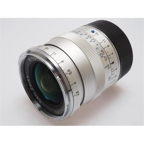 Zeiss 21mm F2.8 ZM + Hood - Silver thumbnail