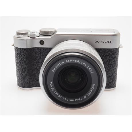 Fujifilm X-A20 + 15-45mm XC - Silver / Black thumbnail