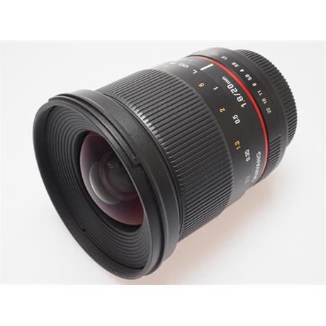 Samyang 20mm F1.8 ED AS UMC - Canon EOS thumbnail