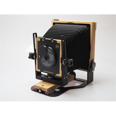 Intrepid 5x4 Wooden Field Camera + Pinhole lens board thumbnail