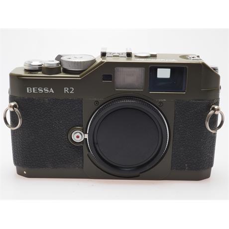 Voigtlander Bessa R2 Olive Green Body thumbnail