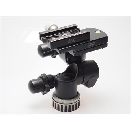 Manfrotto MN410 Junior Geared Head + Hejnar Arca Plate thumbnail