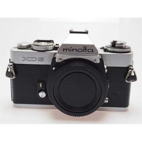 Minolta XD5 Chrome Body Only thumbnail