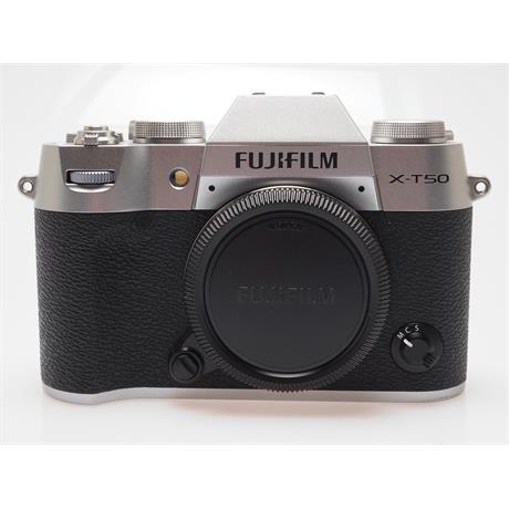 Fujifilm X-T50 Body Only - Silver thumbnail