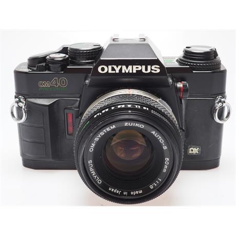 Olympus OM40 Program Black + 50mm F1.8 thumbnail