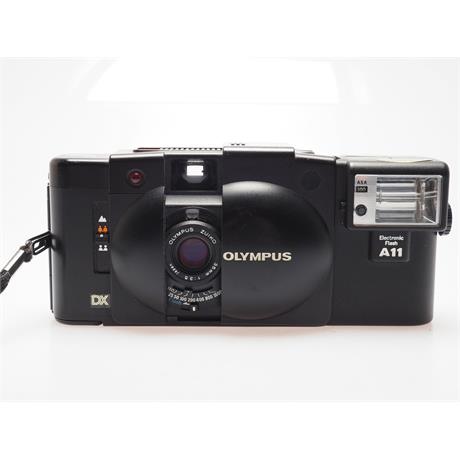 Olympus XA3 + A11 Flash thumbnail