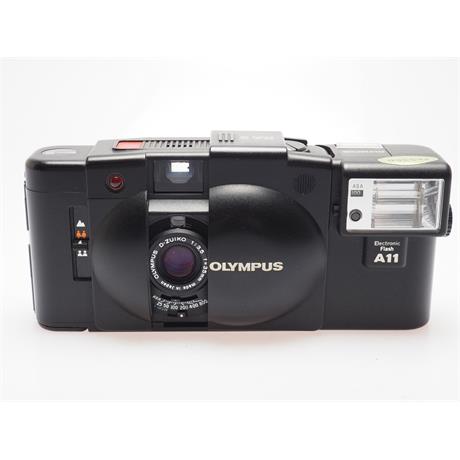Olympus XA2 + A11 Flash thumbnail