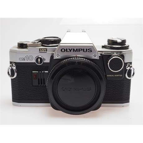 Olympus OM10 Chrome Body + Manual Adapter thumbnail
