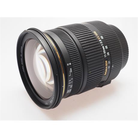 Sigma 17-50mm F2.8 EX DC OS HSM - Canon EOS thumbnail