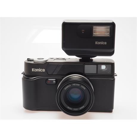 Konica Hexar AF + HX14 flash thumbnail