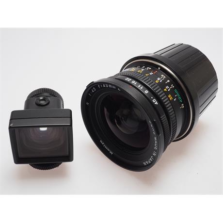 Mamiya 43mm F4.5 L + Finder thumbnail