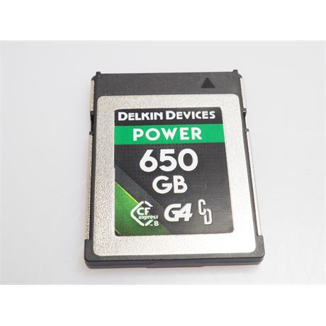 Delkin 650GB CFExpress G4 Type B thumbnail