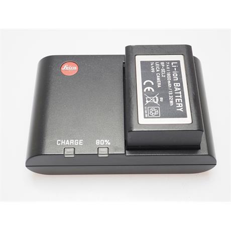 Leica BC-SCL2 Charger & BP-SCL2 Battery thumbnail