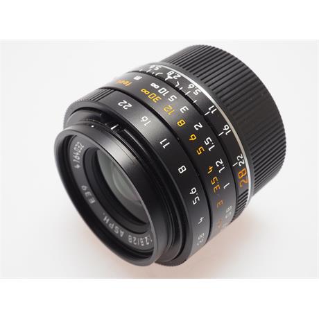 Leica 28mm F2.8 Asph M Black 6bit (11606) thumbnail