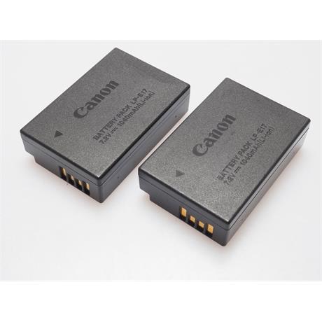 Canon 2 x LP-E17 Batteries thumbnail