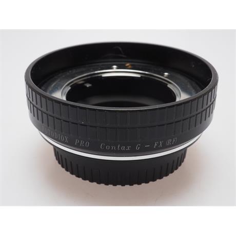 Fotodiox Pro Contax G - Fujifilm FX Lens Mount Ada thumbnail