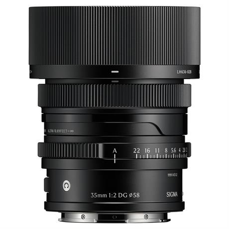 Sigma 35mm F2 DG Contemporary - Black Sony E thumbnail
