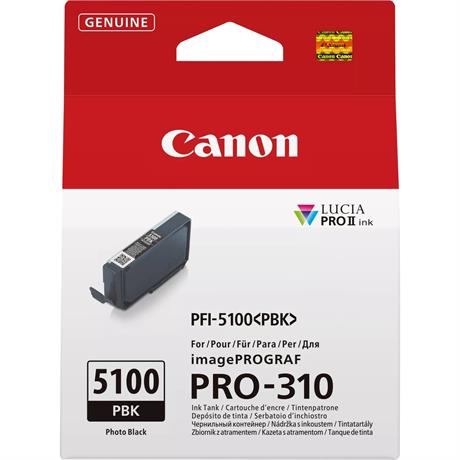 Canon PFI-5100PBK Photo Black Ink Cartridge thumbnail