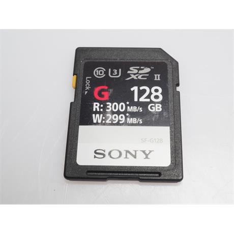 Sony 128gb SD XC UHS II G thumbnail