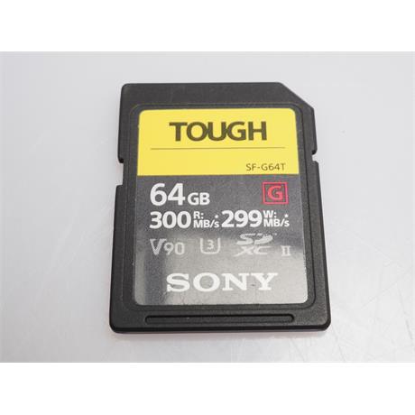 Sony 64GB Tough SD V90 UHS II thumbnail
