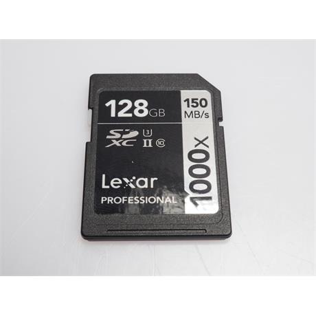 Lexar 128gb SD UHS II 1000x thumbnail