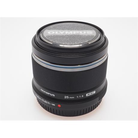 Olympus 25mm F1.8 M.Zuiko - Black thumbnail