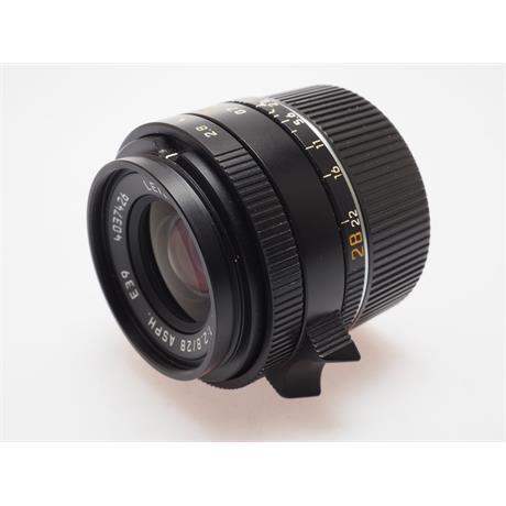 Leica 28mm F2.8 Asph M Black 6bit (11606) thumbnail