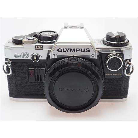 Olympus OM10 Chrome Body + Manual Adapter thumbnail