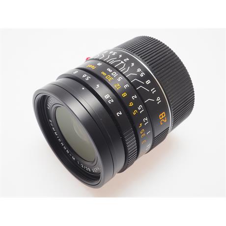 Leica 28mm F2 Asph M Black (11672) thumbnail