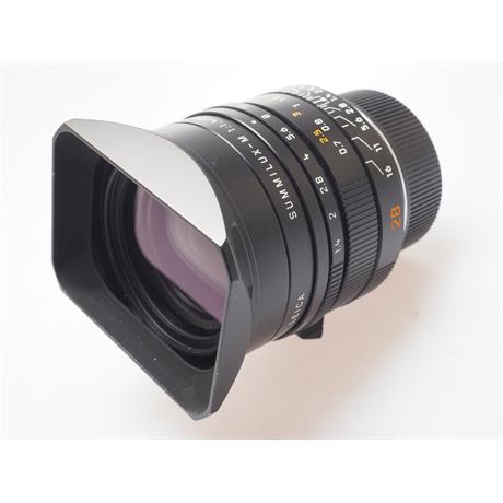 Leica 28mm F1.4 Asph M Black 11668 thumbnail