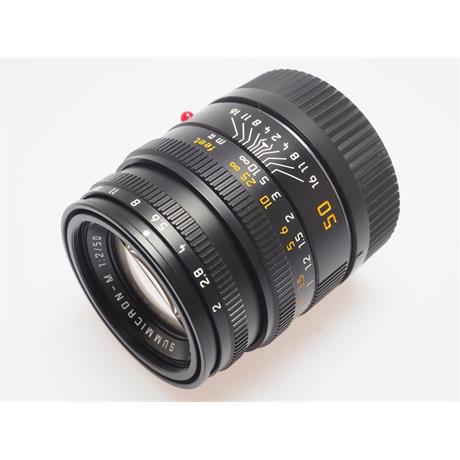 Leica 50mm F2 M Black 6 Bit (11826) thumbnail