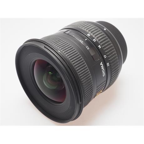 Sigma 10-20mm F4-5.6 EX DC HSM - Nikon AF thumbnail