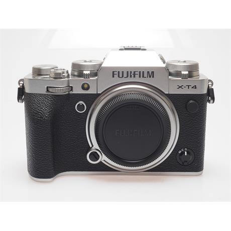Fujifilm X-T4 Body Only - Silver thumbnail