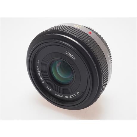 Panasonic 20mm F1.7 G Pancake thumbnail