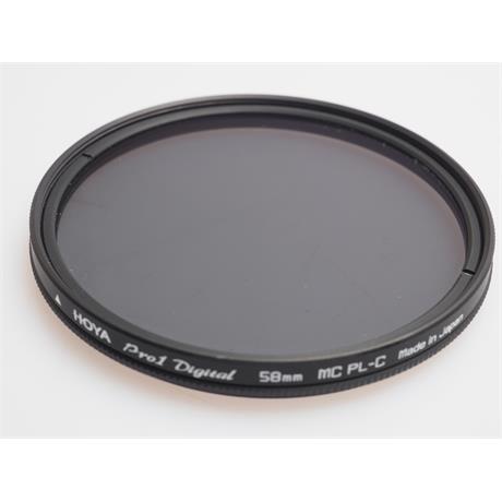 Hoya 58mm Pro1 Circular Polariser thumbnail