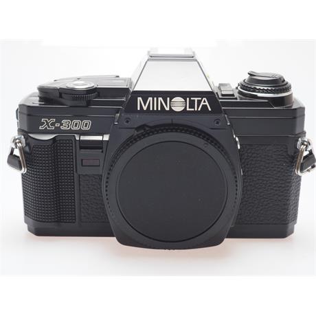 Minolta X300 Black Body Only thumbnail