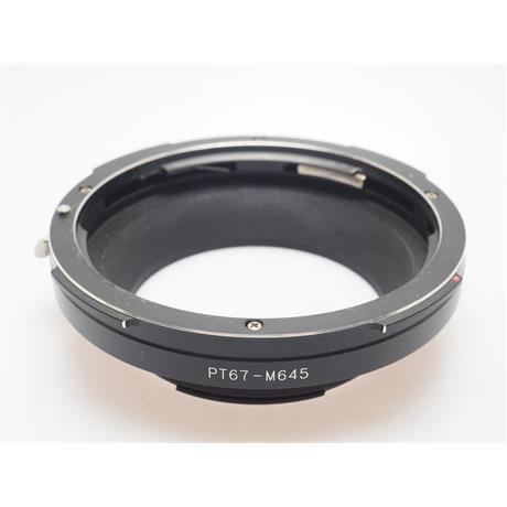 Fotodiox Pentax 67 - Mamiya 645 Lens Mount Adapte thumbnail