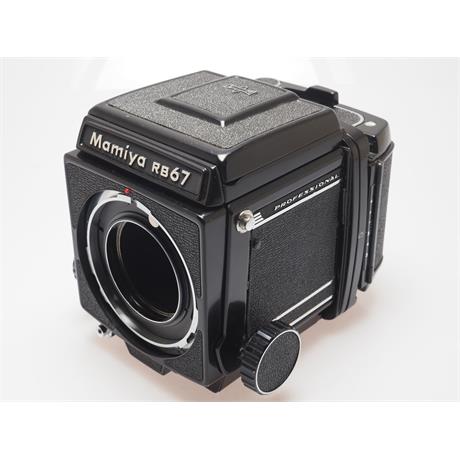 Mamiya RB67 Pro S Body + WLF + 120 Mag thumbnail