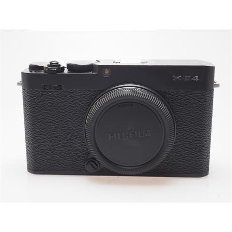 Fujifilm X-E4 Body Only - Black thumbnail