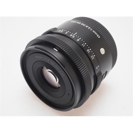 Sigma 45mm F2.8 DG DN Contemporary - Sony E thumbnail