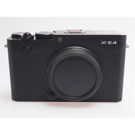 Fujifilm X-E4 Body Only - Black thumbnail